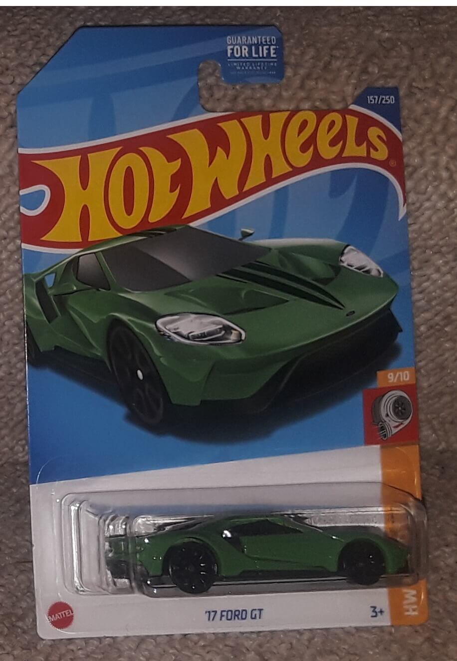 2022 Hot Wheels #157 HW Turbo '17 Ford GT Green